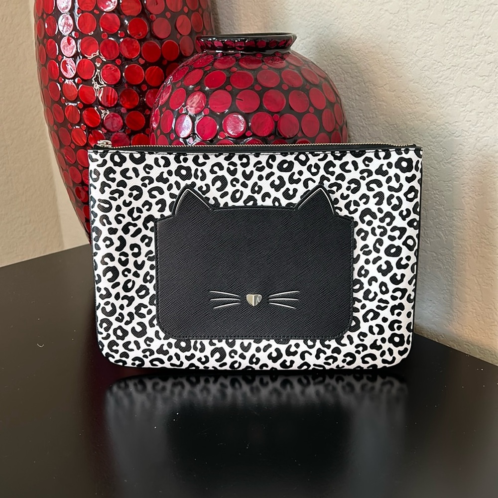 Kate Spade Other Meow Large Zip Pouch - Excellent Condition
